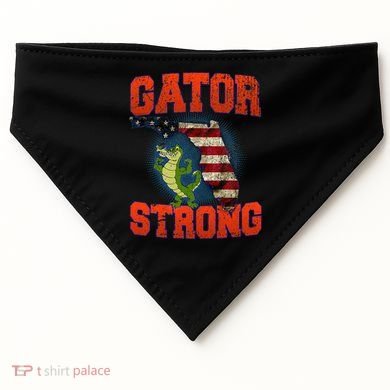 Gator Strong Florida S.T.A.T.E Gator USA-Made Doggie Bandana