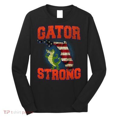 Gator Strong Florida S.T.A.T.E Gator Long Sleeve Shirt