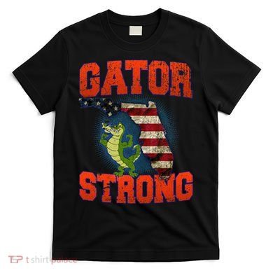 Gator Strong Florida S.T.A.T.E Gator T-Shirt