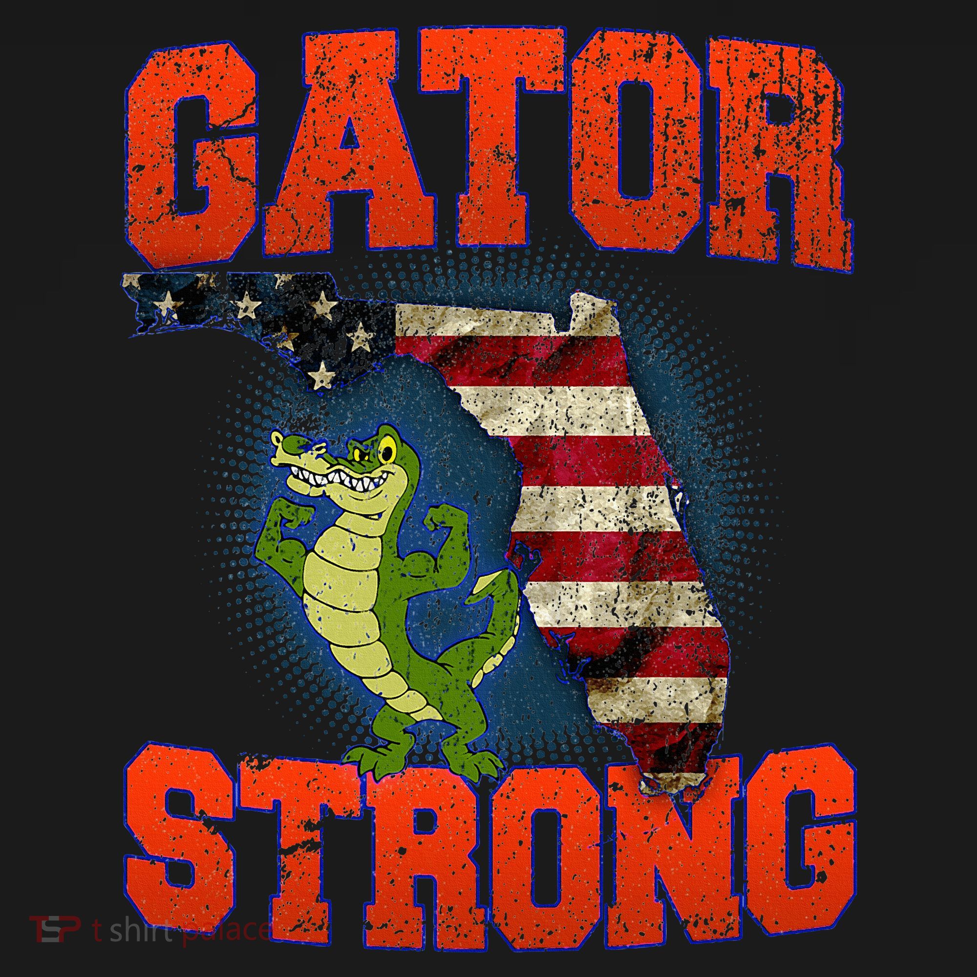 Gator Strong Florida S.T.A.T.E Gator Polo