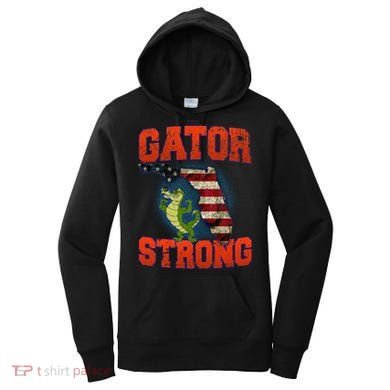 Gator Strong Florida S.T.A.T.E Gator Women's Hoodie