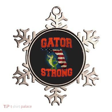 Gator Strong Florida S.T.A.T.E Gator Ornament