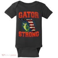 Gator Strong Florida S.T.A.T.E Gator Baby Bodysuit thumb 0
