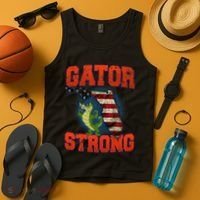 Gator Strong Florida S.T.A.T.E Gator Tank Top thumb 4