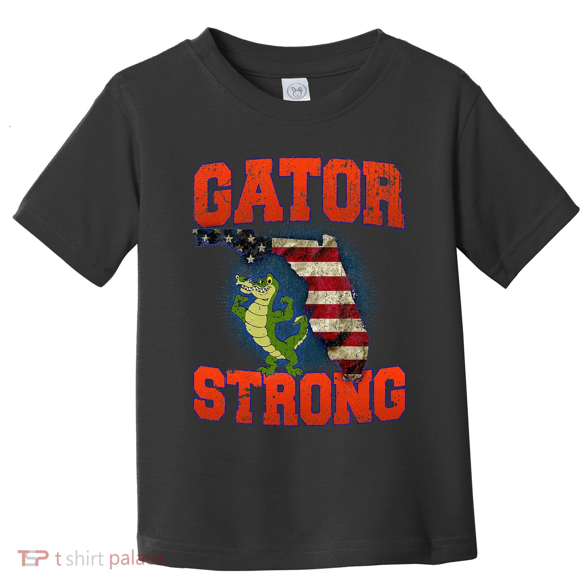 Gator Strong Florida S.T.A.T.E Gator Toddler T-Shirt
