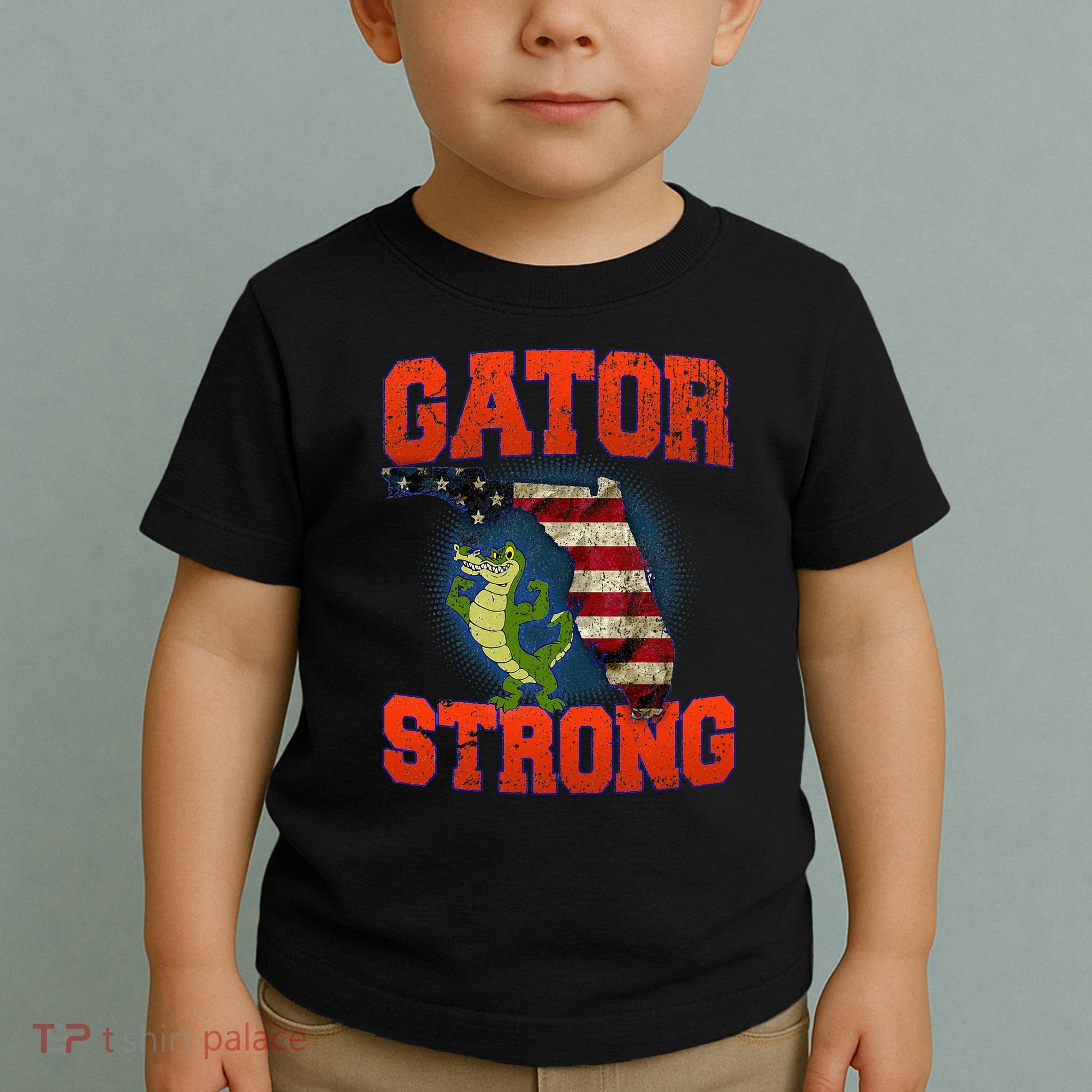 Gator Strong Florida S.T.A.T.E Gator Toddler T-Shirt