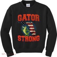 Gator Strong Florida S.T.A.T.E Gator Kids Sweatshirt thumb 0