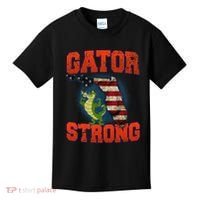 Gator Strong Florida S.T.A.T.E Gator Kids T-Shirt thumb 0