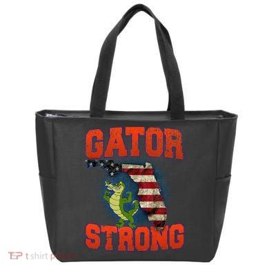 Gator Strong Florida S.T.A.T.E Gator Tote Bag