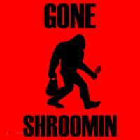 Gone Shroomin Funny Sasquatch Morel Mushroom Hunter Foraging Gift Santa Hat thumb 1