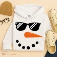 Gangster Snowman Face Hoodie thumb 4