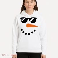 Gangster Snowman Face Hoodie thumb 5