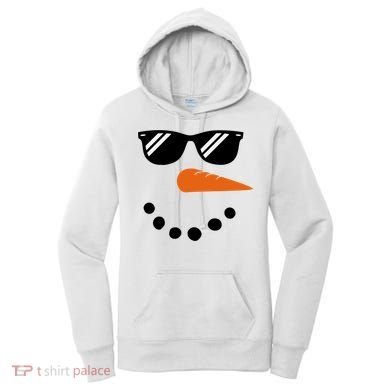 Gangster Snowman Face Women's Hoodie