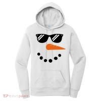 Gangster Snowman Face Women's Hoodie thumb 0
