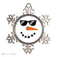 Gangster Snowman Face Ornament thumb 0
