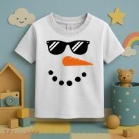 Gangster Snowman Face Toddler T-Shirt thumb 3