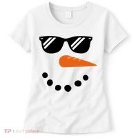 Gangster Snowman Face Women's T-Shirt thumb 0