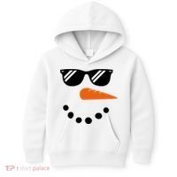 Gangster Snowman Face Kids Hoodie thumb 0