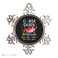 GMa Shark, Funny Mother's Day Floral Gift Ornament thumb 0