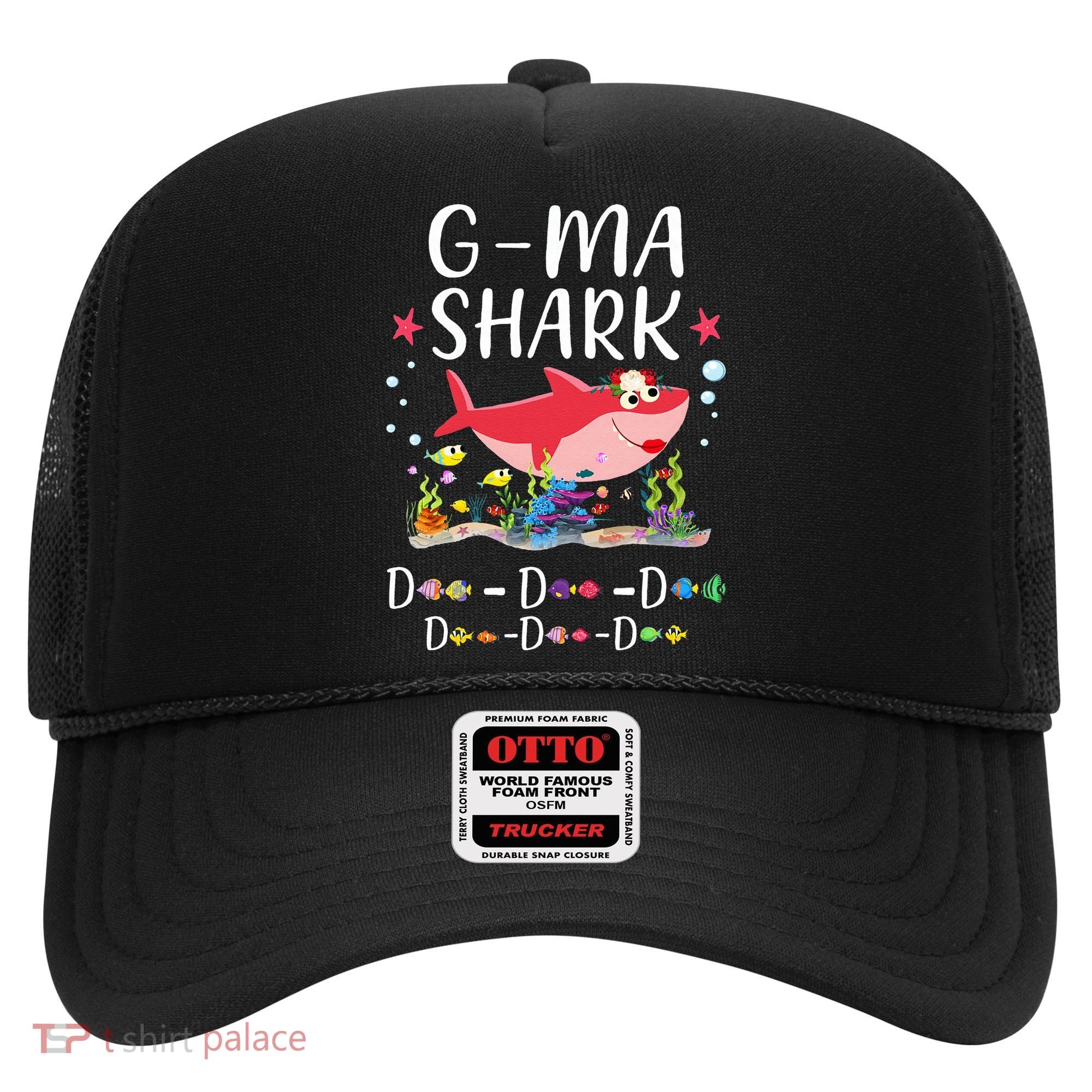 GMa Shark, Funny Mother's Day Floral Gift Hat