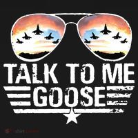 Goose Shirts Fourth Of July Talk To Me Goose Mousepad thumb 1