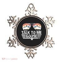 Goose Shirts Fourth Of July Talk To Me Goose Ornament thumb 0