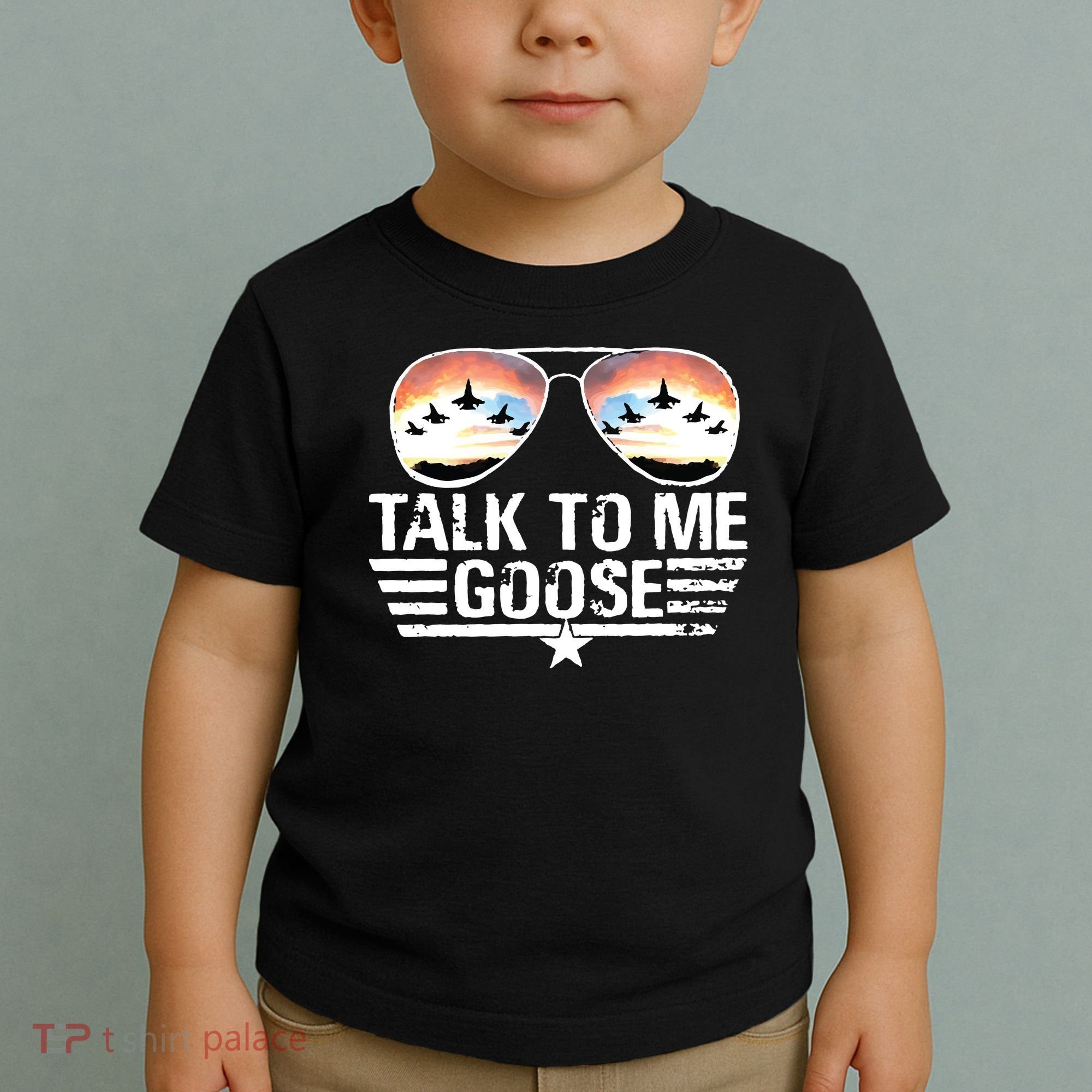 Goose Shirts Fourth Of July Talk To Me Goose Toddler T-Shirt