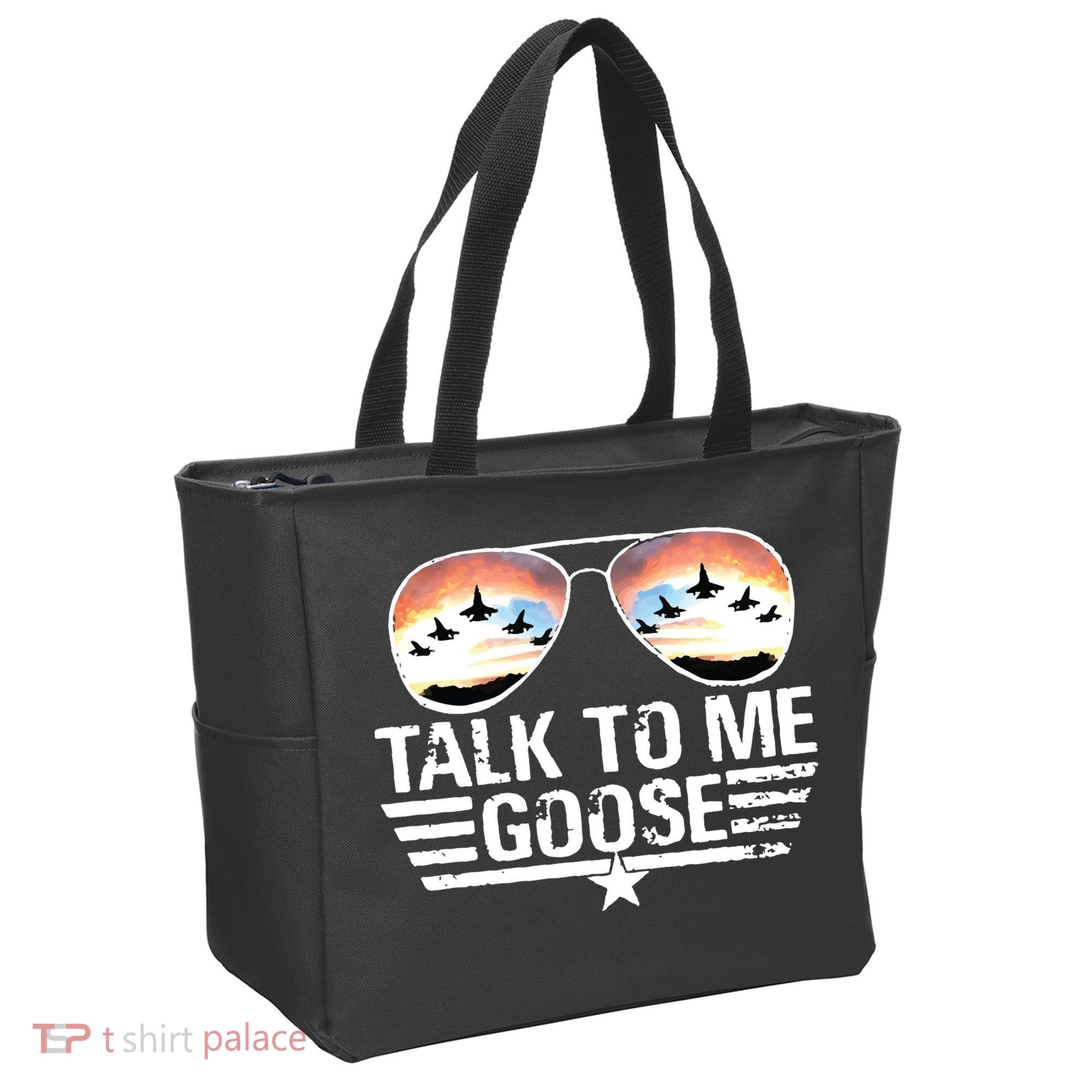 Goose Shirts Fourth Of July Talk To Me Goose Tote Bag