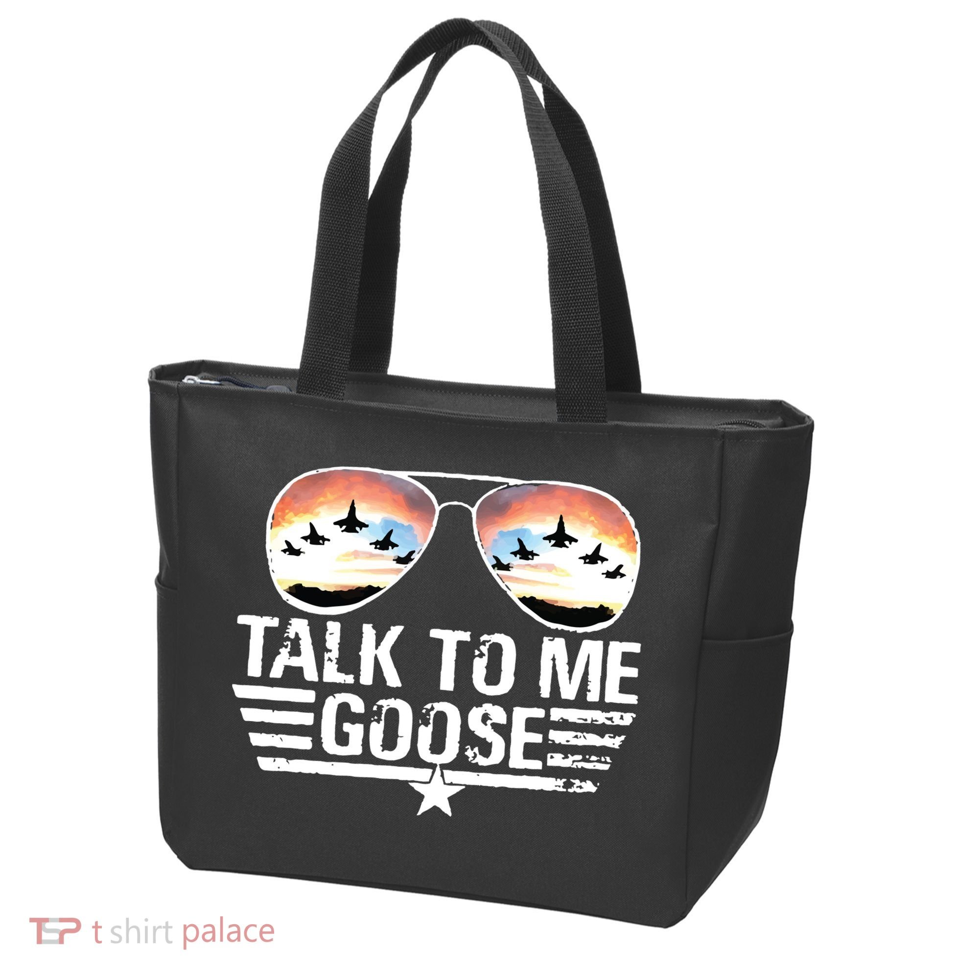 Goose Shirts Fourth Of July Talk To Me Goose Tote Bag