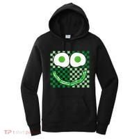 Green Smile Face Eggs And Bacon Ham Breakfast St PatrickS Women's Hoodie thumb 0
