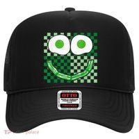Green Smile Face Eggs And Bacon Ham Breakfast St PatrickS Hat thumb 0