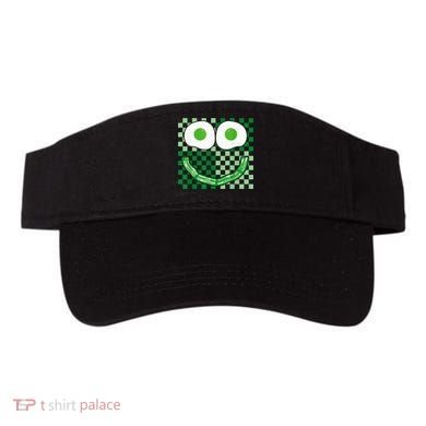 Green Smile Face Eggs And Bacon Ham Breakfast St PatrickS Visor