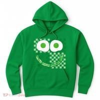 Green Smile Face Eggs And Bacon Ham Breakfast St PatrickS Hoodie thumb 0