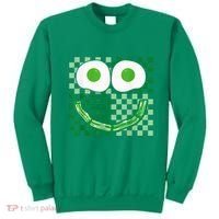 Green Smile Face Eggs And Bacon Ham Breakfast St PatrickS Sweatshirt thumb 0