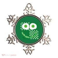 Green Smile Face Eggs And Bacon Ham Breakfast St PatrickS Ornament thumb 0