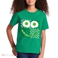 Green Smile Face Eggs And Bacon Ham Breakfast St PatrickS Kids T-Shirt thumb 2