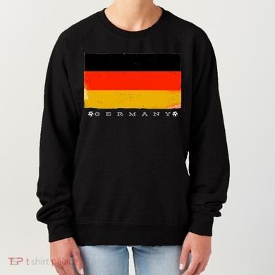 Germany Soccer Flag Logo Women's Sweatshirt