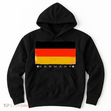 Germany Soccer Flag Logo Hoodie