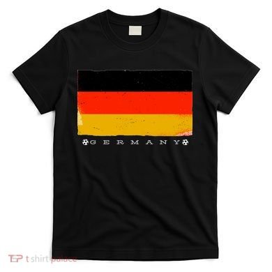 Germany Soccer Flag Logo T-Shirt