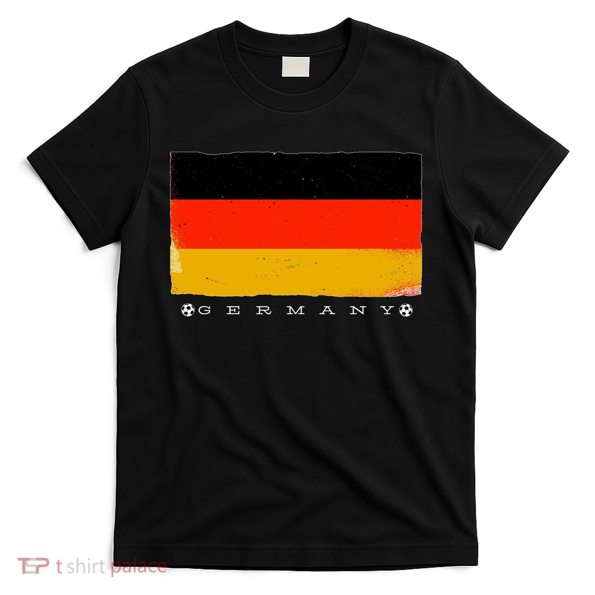 Germany Soccer Flag Logo T-Shirt