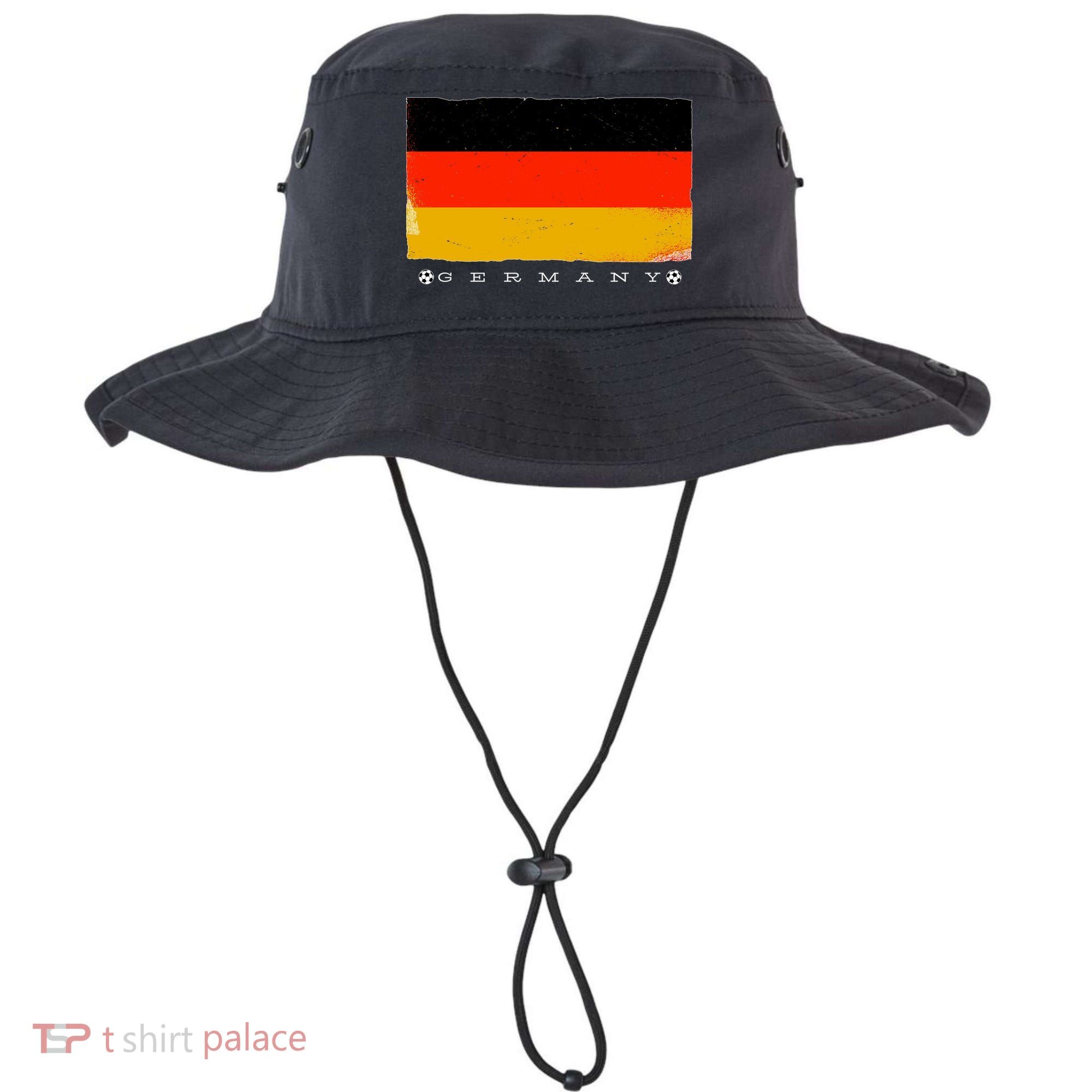 Germany Soccer Flag Logo Bucket Hat