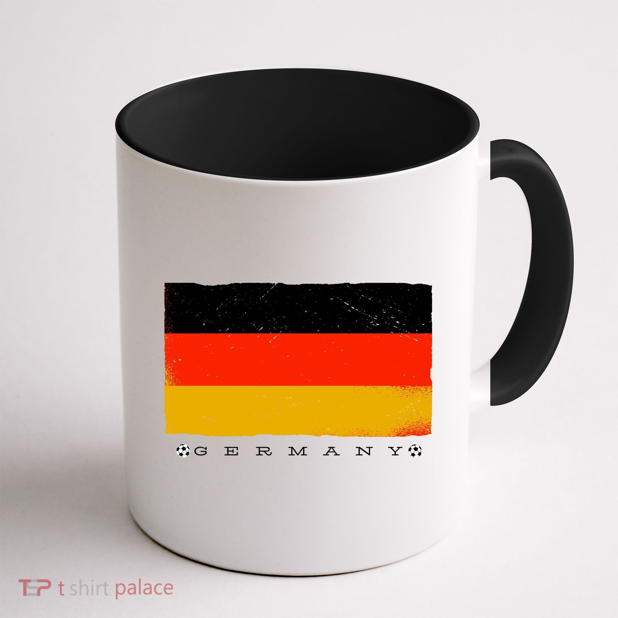 Germany Soccer Flag Logo Coffee Mug