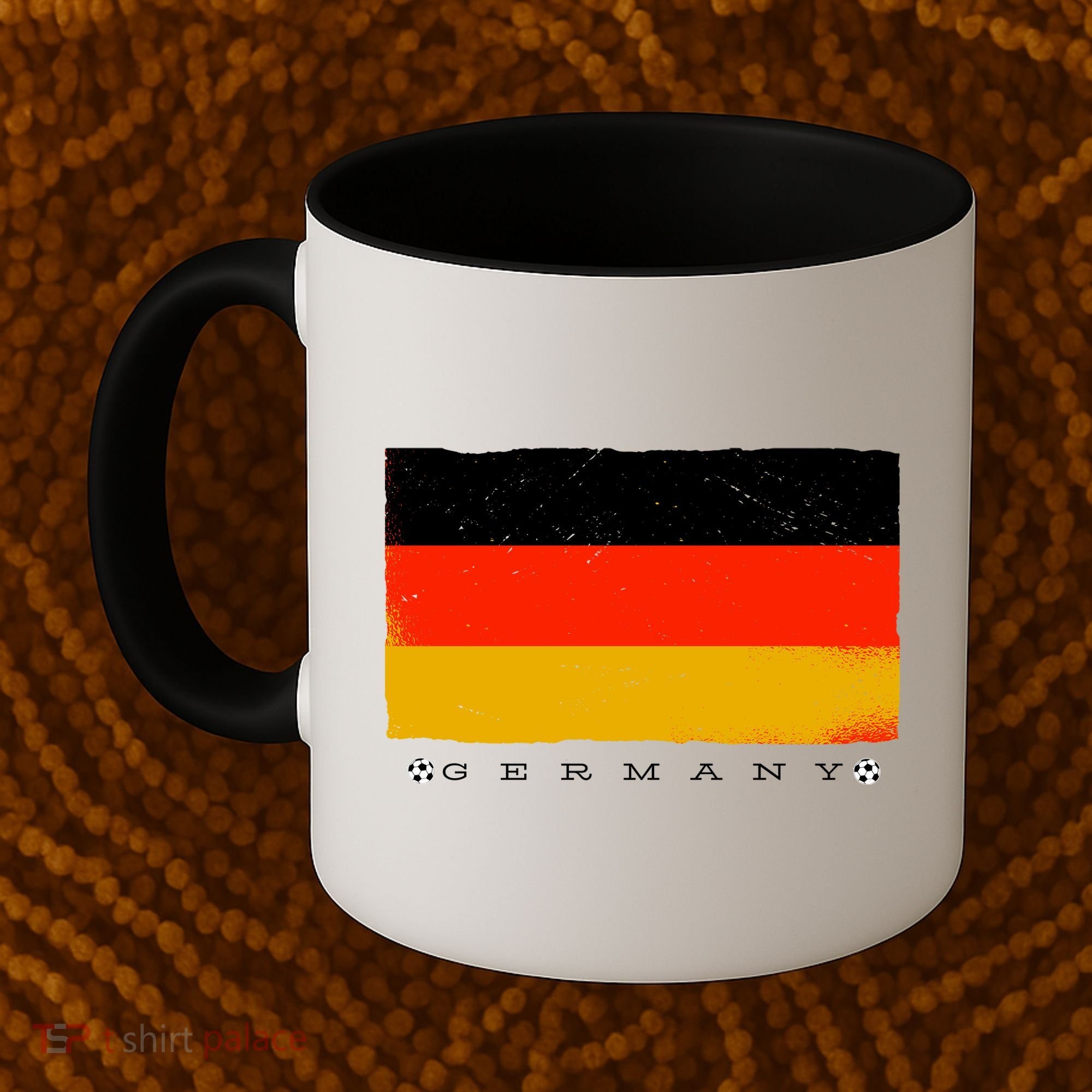 Germany Soccer Flag Logo Coffee Mug