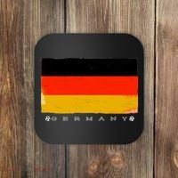 Germany Soccer Flag Logo Coaster thumb 0