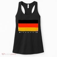 Germany Soccer Flag Logo Women's Tank Top thumb 0