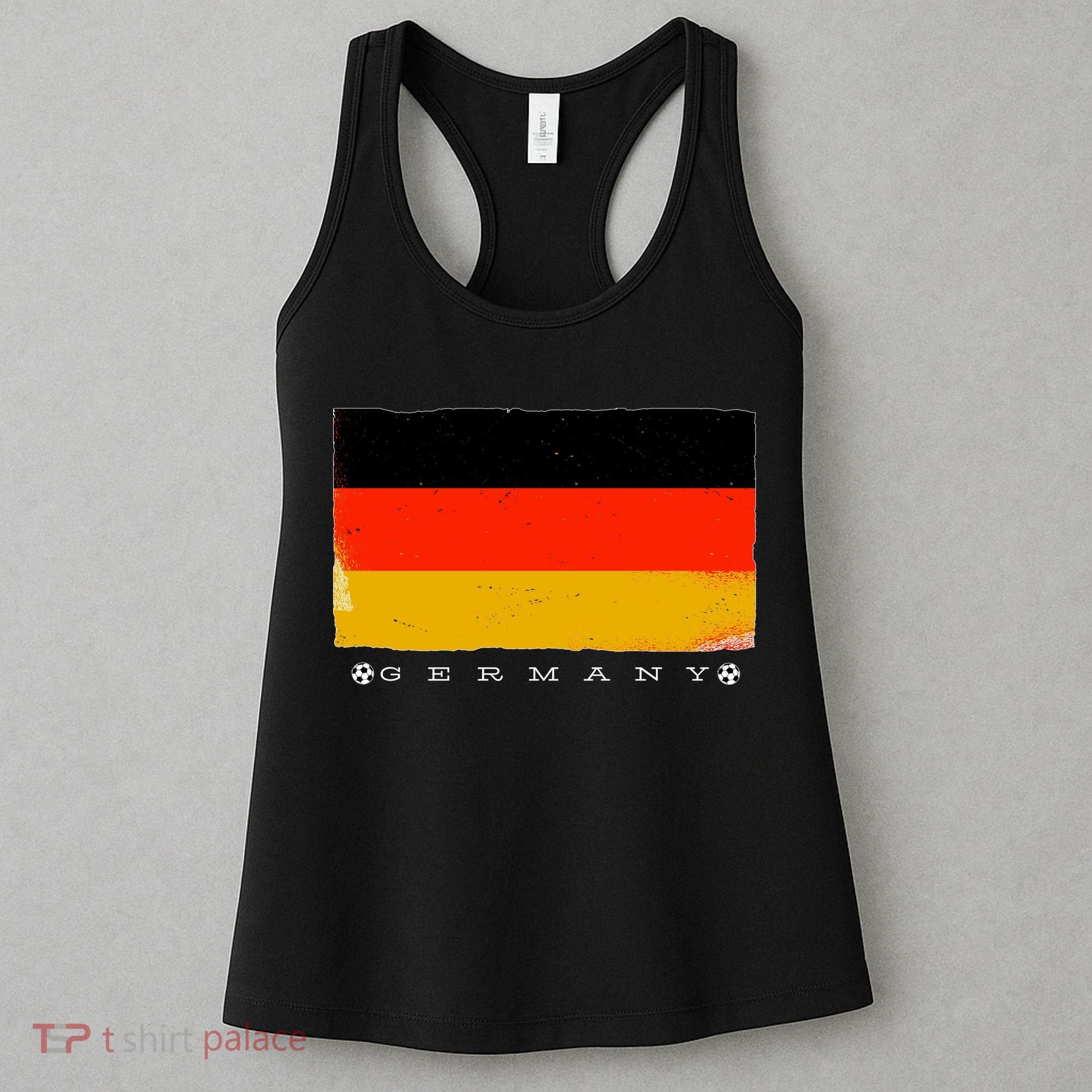 Germany Soccer Flag Logo Women's Tank Top