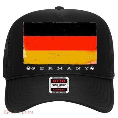 Germany Soccer Flag Logo Hat