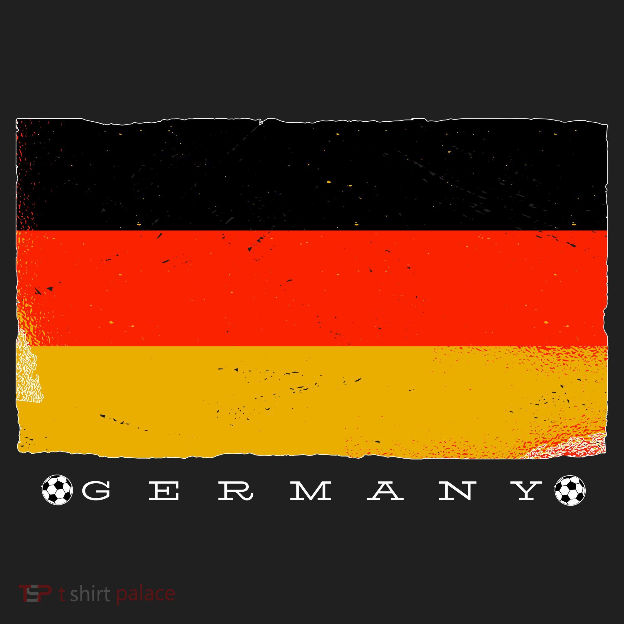 Germany Soccer Flag Logo Hat