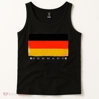 Germany Soccer Flag Logo Tank Top thumb 2