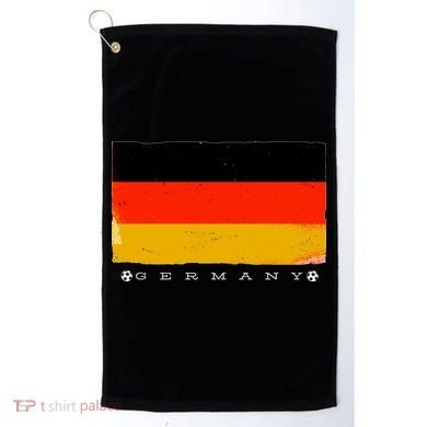 Germany Soccer Flag Logo Golf Towel